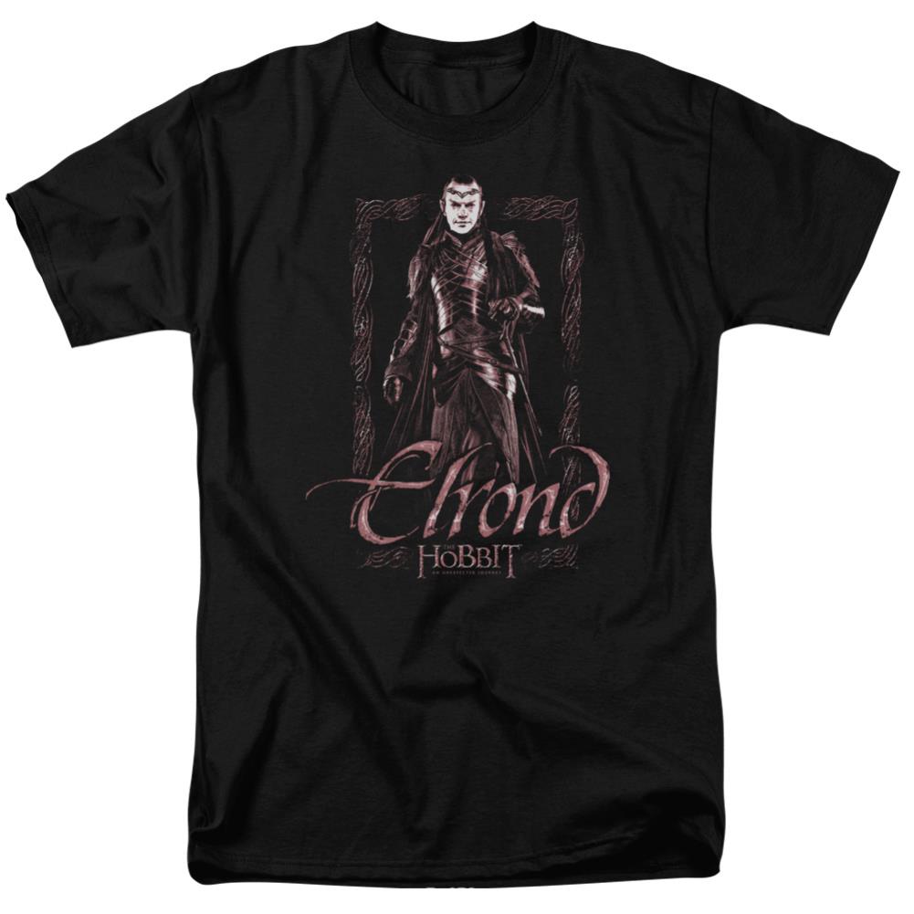 The Hobbit Elrond Stare Men's 18/1 Cotton Short-Sleeve T-Shirt