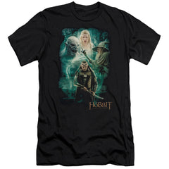 The Hobbit Elronds Crew Men's Ultra-Soft 30/1 Cotton Slim Short-Sleeve T-Shirt