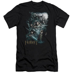 The Hobbit Epic Adventure Men's Ultra-Soft 30/1 Cotton Slim Short-Sleeve T-Shirt