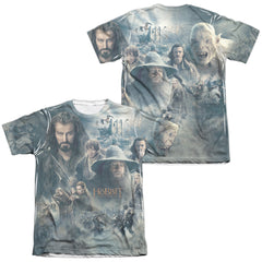 The Hobbit Epic Poster (Front/Back Print) Men's Regular Fit Poly Cotton Short-Sleeve T-Shirt