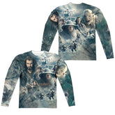 The Hobbit Epic Poster (Front/Back Print) Men's Regular Fit Polyester Long-Sleeve T-Shirt