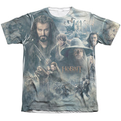 The Hobbit Epic Poster Men's Regular Fit Poly Cotton Short-Sleeve T-Shirt
