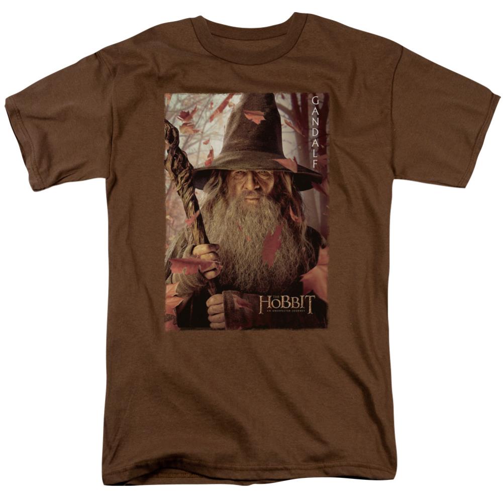 The Hobbit Gadalf Poster Men's 18/1 Cotton Short-Sleeve T-Shirt