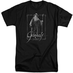 The Hobbit Gandalf Stare Men's 18/1 Tall Cotton Short-Sleeve T-Shirt