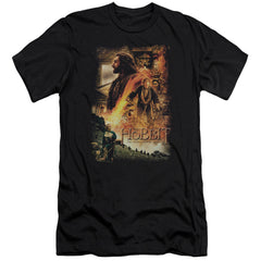 The Hobbit Golden Chamber Men's Ultra-Soft 30/1 Cotton Slim Short-Sleeve T-Shirt