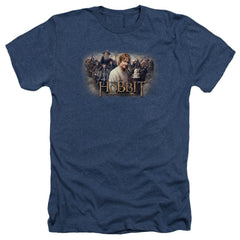 The Hobbit Hobbit Rally Men's 30/1 Heather 60 40 Poly Short-Sleeve T-Shirt