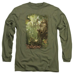 The Hobbit In The Woods Men's 18/1 Cotton Long-Sleeve T-Shirt