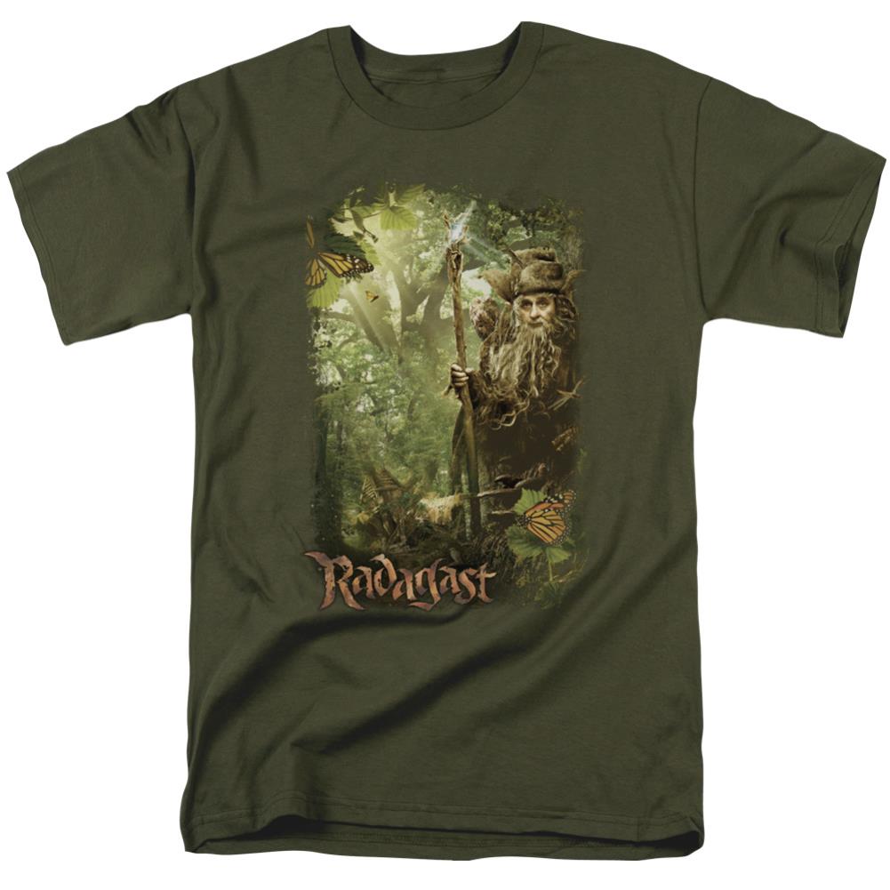 The Hobbit In The Woods Men's 18/1 Cotton Short-Sleeve T-Shirt