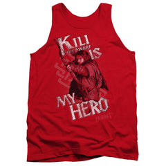 The Hobbit Kili Is My Hero Men's 18/1 Cotton Tank Top