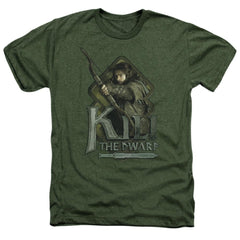 The Hobbit Kili Men's 30/1 Heather 60 40 Poly Short-Sleeve T-Shirt