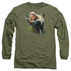 The Hobbit Legolas Greenleaf Men's 18/1 Cotton Long-Sleeve T-Shirt