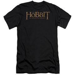 The Hobbit Logo Men's Ultra-Soft 30/1 Cotton Slim Short-Sleeve T-Shirt