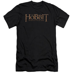 The Hobbit Logo Men's Ultra-Soft 30/1 Cotton Slim Short-Sleeve T-Shirt