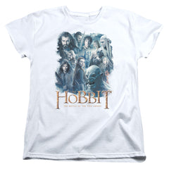 The Hobbit Main Characters Women's 18/1 Cotton Short-Sleeve T-Shirt
