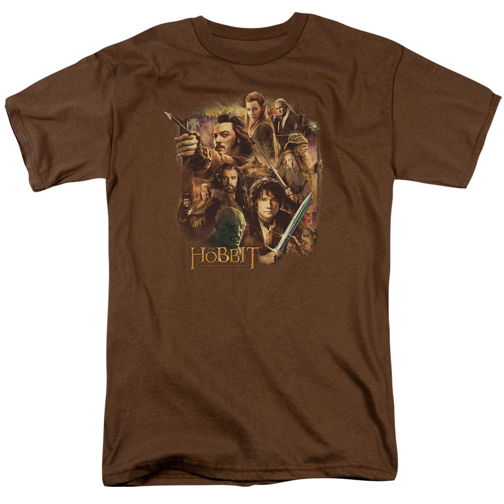 The Hobbit Middle Earth Group Men's 18/1 Cotton Short-Sleeve T-Shirt