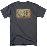 The Hobbit Middle Earth Map Men's 18/1 Cotton Short-Sleeve T-Shirt