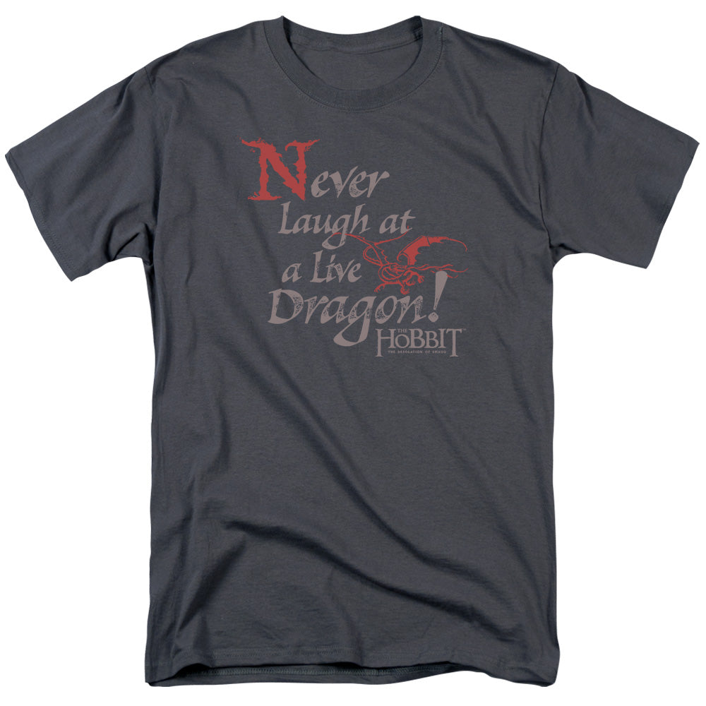 The Hobbit Never Laugh Men's 18/1 Cotton Short-Sleeve T-Shirt