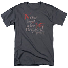 The Hobbit Never Laugh Men's 18/1 Cotton Short-Sleeve T-Shirt