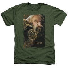 The Hobbit Oin Men's 30/1 Heather 60 40 Poly Short-Sleeve T-Shirt