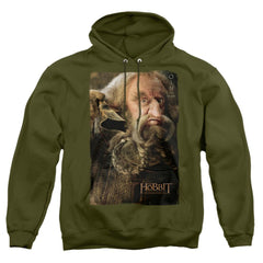 The Hobbit Oin Men's Pull-Over 75 25 Poly Hoodie