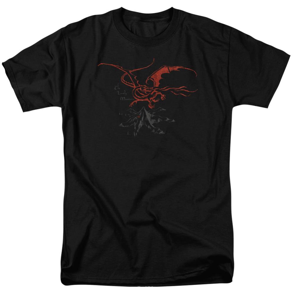 The Hobbit Smaug Men's 18/1 Cotton Short-Sleeve T-Shirt