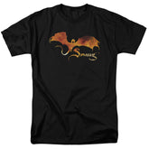 The Hobbit Smaug On Fire Men's 18/1 Cotton Short-Sleeve T-Shirt