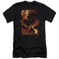 The Hobbit Smolder Men's Ultra-Soft 30/1 Cotton Slim Short-Sleeve T-Shirt