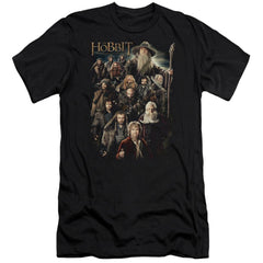 The Hobbit Somber Company Men's Ultra-Soft 30/1 Cotton Slim Short-Sleeve T-Shirt