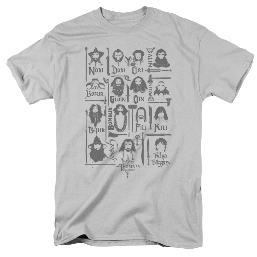 The Hobbit The Company Men's 18/1 Cotton Short-Sleeve T-Shirt