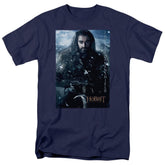 The Hobbit Thorin Poster Men's 18/1 Cotton Short-Sleeve T-Shirt