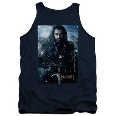 The Hobbit Thorin Poster Men's 18/1 Cotton Tank Top