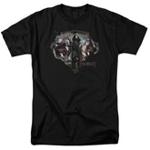 The Hobbit Three Dwarves Men's 18/1 Cotton Short-Sleeve T-Shirt