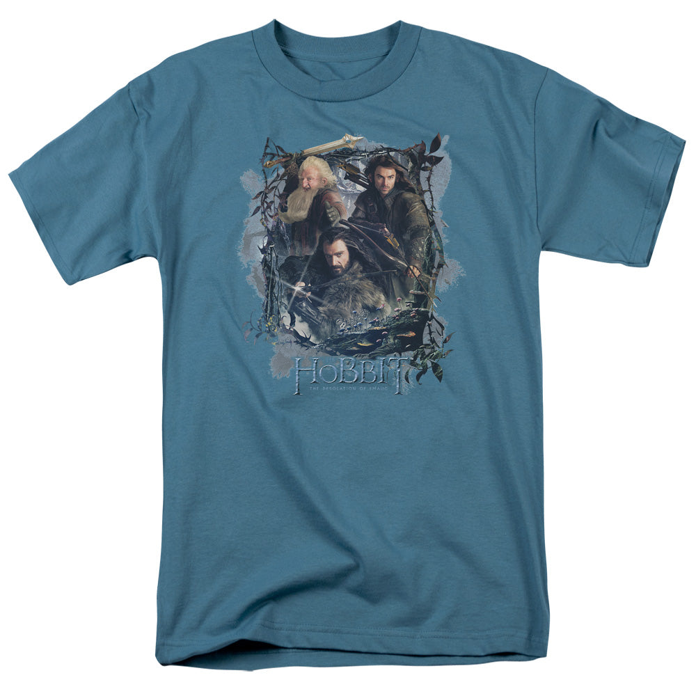 The Hobbit Three Dwarves Men's 18/1 Cotton Short-Sleeve T-Shirt