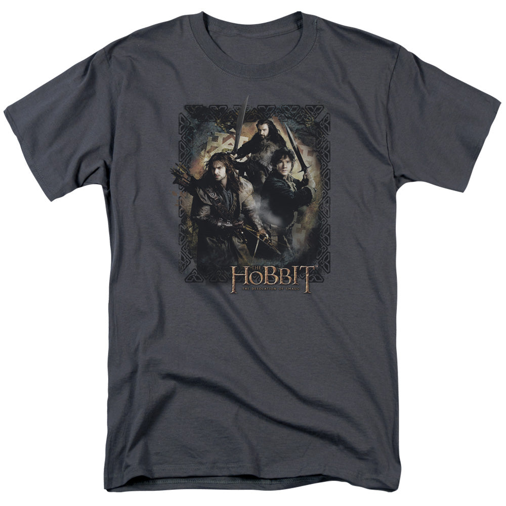The Hobbit Weapons Drawn Men's 18/1 Cotton Short-Sleeve T-Shirt