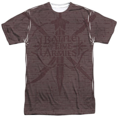 The Hobbit Weapons Men's Regular Fit Polyester Short-Sleeve T-Shirt