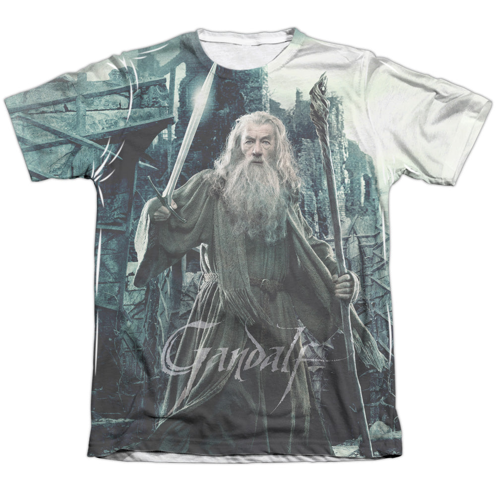The Hobbit Wizard Men's Regular Fit Poly Cotton Short-Sleeve T-Shirt