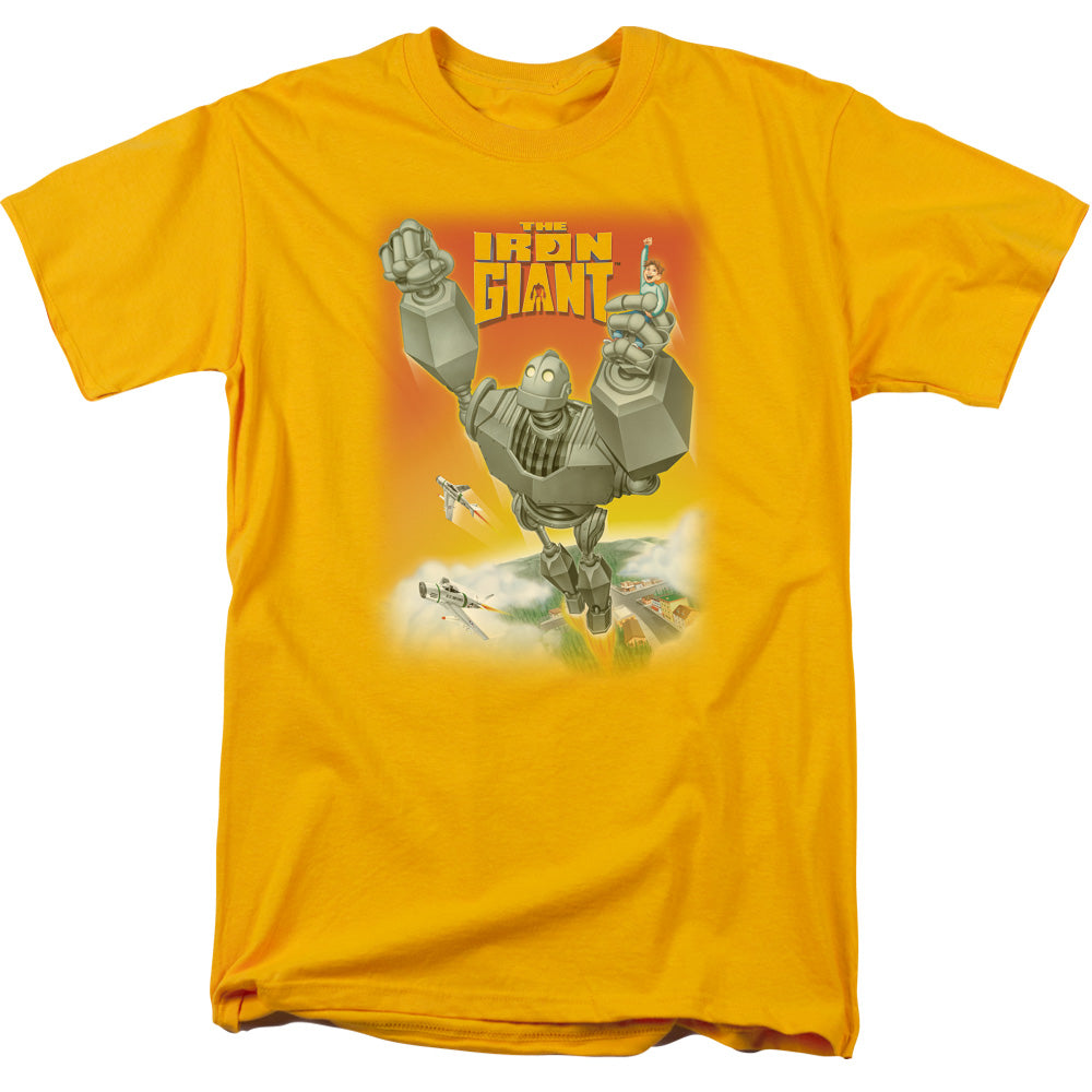 The Iron Giant Fly Away Men's 18/1 Cotton Short-Sleeve T-Shirt