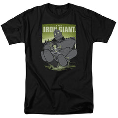 The Iron Giant Helping Hand Men's 18/1 Cotton Short-Sleeve T-Shirt