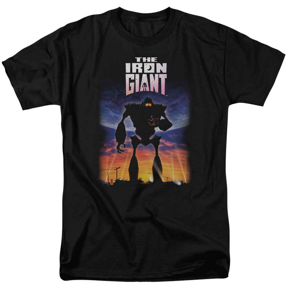 The Iron Giant Poster Men's 18/1 Cotton Short-Sleeve T-Shirt