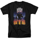 The Iron Giant Poster Men's 18/1 Cotton Short-Sleeve T-Shirt