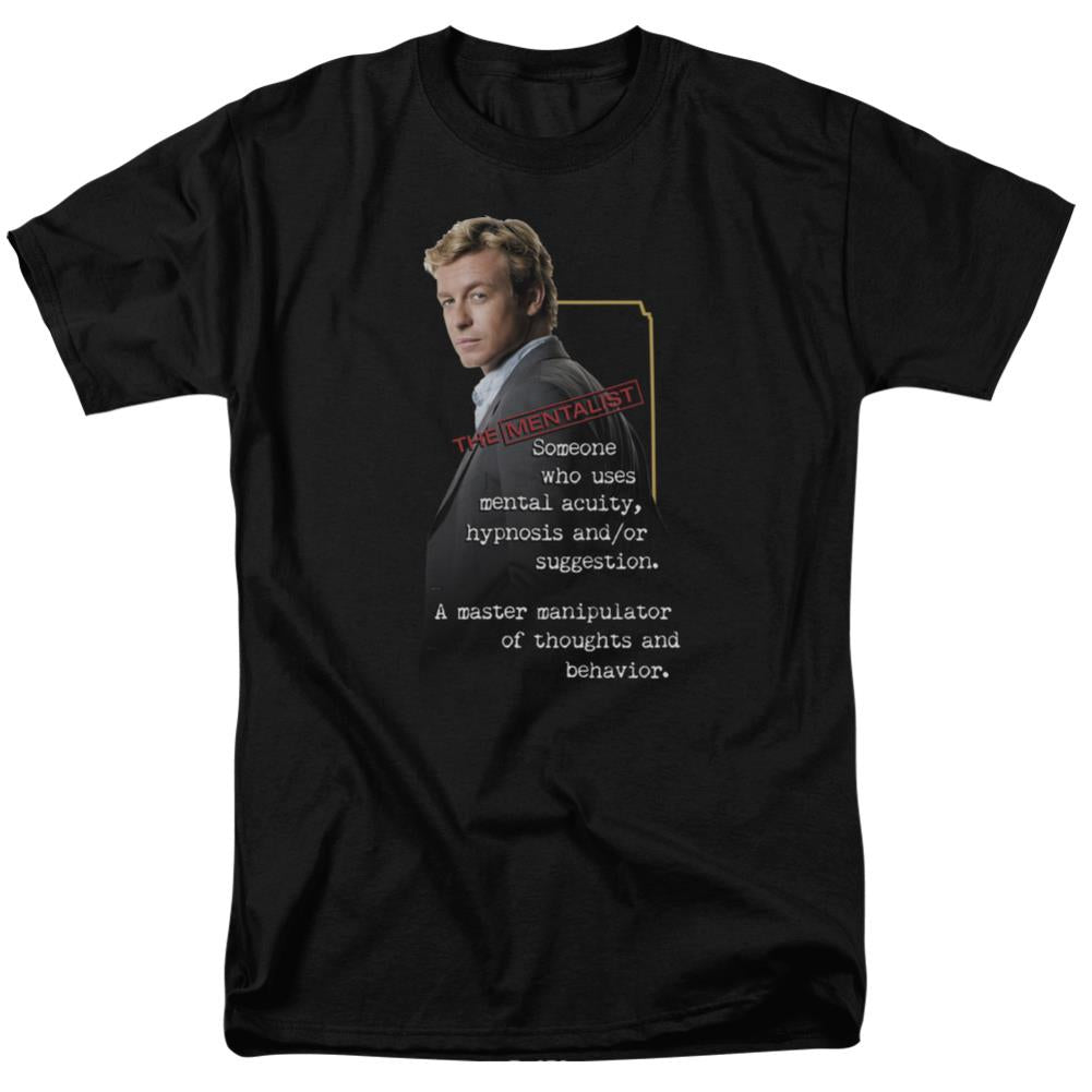 The Mentalist Definition Men's 18/1 Cotton Short-Sleeve T-Shirt