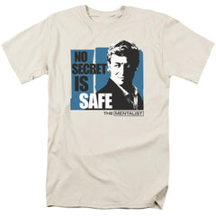 The Mentalist No Secret Is Safe Men's 18/1 Cotton Short-Sleeve T-Shirt
