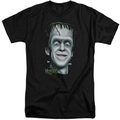 The Munsters Herman's Head Men's 18/1 Tall Cotton Short-Sleeve T-Shirt
