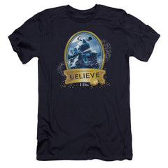 The Polar ExpreShort-Sleeve T-Shirtrue Believer Men's Ultra-Soft 30/1 Cotton Slim Short-Sleeve T-Shirt