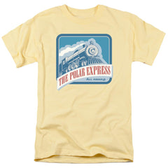 The Polar Express All Aboard Men's 18/1 Cotton Short-Sleeve T-Shirt