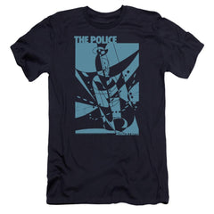 The Police Message In A Bottle Men's Ultra-Soft 30/1 Cotton Slim Short-Sleeve T-Shirt