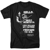 The Princess Bride Hello Again Men's 18/1 Cotton Short-Sleeve T-Shirt
