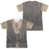 The Princess Bride Montoya Costume (Front/Back Print) Men's Regular Fit Poly Cotton Short-Sleeve T-Shirt