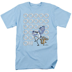 The Regular Show Oooooh Men's 18/1 Cotton Short-Sleeve T-Shirt