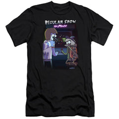 The Regular Show Rs The Movie Men's Ultra-Soft 30/1 Cotton Slim Short-Sleeve T-Shirt